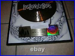 Los Lonely Boys Riaa Record Sales Award Gold Sales Self Titled Release 2003