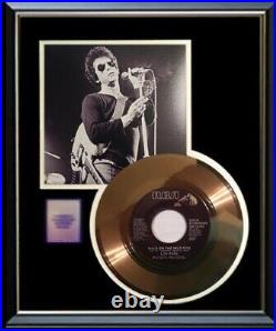 Lou Reed Take A Walk On The Wild Side Gold Record Rare Non Riaa Award