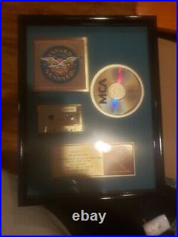 Lynyrd Skynyrd Riaa Gold Record Award Skynrd's Innyrds Ronnie Van Zant Real