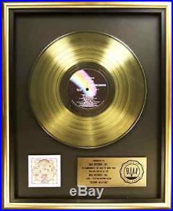Lynyrd Skynyrd Second Helping LP Gold RIAA Record Award To MCA Records