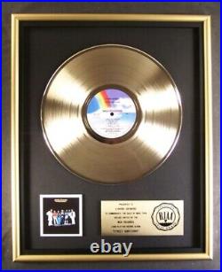 Lynyrd Skynyrd Street Survivors LP Gold RIAA Record Award To Lynyrd Skynyrd