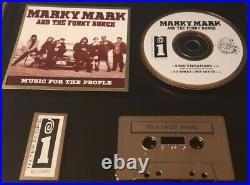 MARKY MARK & THE FUNKY BUNCH Original RIAA Gold Record Music Award Wahlberg RARE