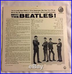 MEET THE BEATLES ST-2047 Record Stereo, Gold Record Award