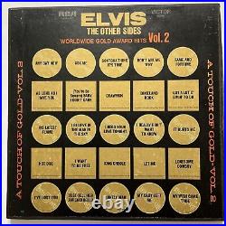 MONO ELVIS LP BOX SET 1976- WORLDWIDE GOLD AWARD HITS Vol. 2