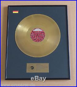 Magic Affair Gold Award Omen III originale goldene Schallplatte