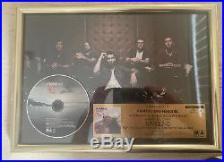 Maroon 5 Hands All Over Gold Record Disc Award Japan Universal Music NOT RIAA