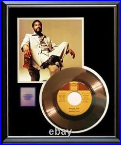 Marvin Gaye Trouble Man 45 RPM Gold Metalized Record Rare Non Riaa Award