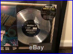 Master P No Limit Records RIAA Gold Plaque Rare Award Make Em Say UHH