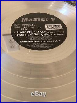 Master P No Limit Records RIAA Gold Plaque Rare Award Make Em Say UHH