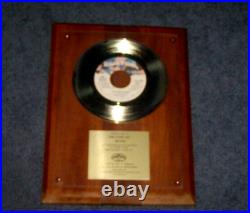 Mavis Staple & The Staple Singers Rare Riaa Gold 45 Record Award Fast Shipping