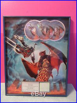 Meatloaf Bat out Hell II CD RIAA award plaque 3 million gold platinum record