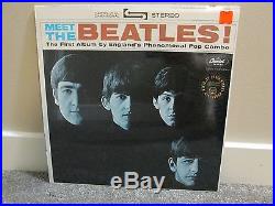 Meet The Beatles Lp With Gold Award Stamp Factory Sealed