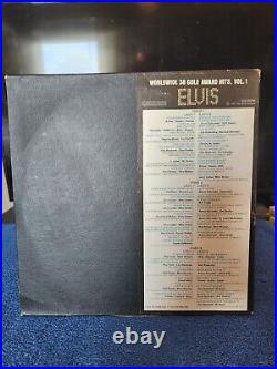 Mega Rare - Elvis Worldwide 38 Gold Award Hits Vol. 1 (very Rare Black Back)