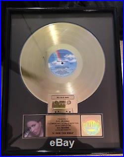 Mega Rare Vintage Stephanie Mills If I Were Your Woman Riaa Gold Record Award