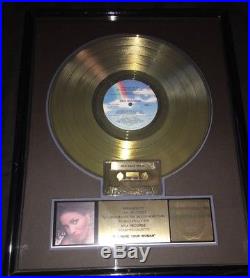 Mega Rare Vintage Stephanie Mills If I Were Your Woman Riaa Gold Record Award