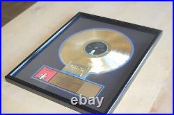 Melissa Etheridge 1988 Melissa Etheridge RIAA Gold Record Award