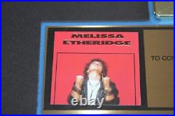 Melissa Etheridge 1988 Melissa Etheridge RIAA Gold Record Award