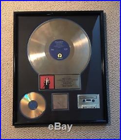 Melissa Etheridge Gold Record Sales Award RIAA Certified