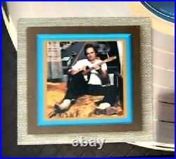 Merle Haggard GOLD RECORD AWARD Big City w-Framed photo & orig. Record labels &