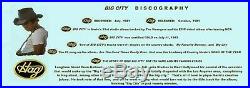Merle Haggard GOLD RECORD AWARD Big City w-Framed photo & orig. Record labels &