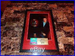 Michael Buble Rare Framed Gold RIAA Record CD Sales Award Artwork With Love REAL
