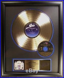 Michael Jackson Dangerous LP & CD Gold Non RIAA Record Award Epic Records