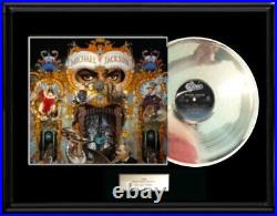 Michael Jackson Dangerous White Gold Platinum Tone Record Lp Non Riaa Award