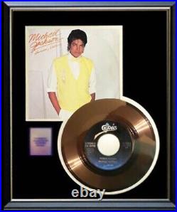 Michael Jackson Human Nature Gold Record Non Riaa Award Rare