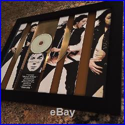 Michael Jackson Invincible Gold Record Album Disc Music Award MTV Grammy RIAA