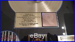 Michael Jackson Riaa USA Gold Award Blood on the Dance Floor History on the Mix