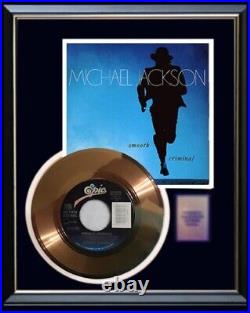Michael Jackson Smooth Criminal Gold Record Non Riaa Award Rare