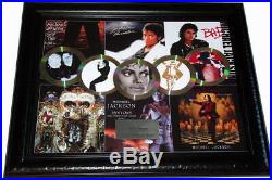 Michael Jackson Thriller Gold Platinum Record Award Display non- AFTAL
