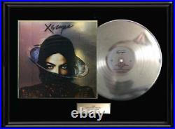 Michael Jackson Xscape Lp White Gold Platinum Tone Record Non Riaa Award