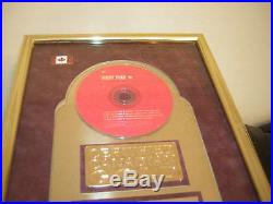 Moby Cria Record Award Canadian Play 2000 Electric Music Non Riaa Gold Sales