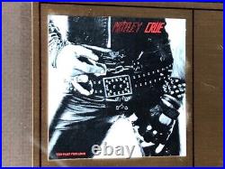 Motley Crue Mick Mars Canadian Gold Record Award- Too Fast For Love 1985