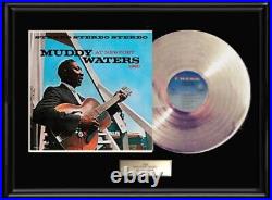 Muddy Waters At Newport White Gold Platinum Record Lp Rare Non Riaa Award