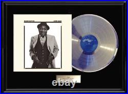 Muddy Waters Hard Again White Gold Platinum Record Lp Rare Non Riaa Award