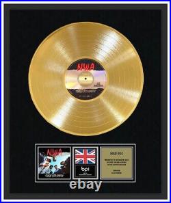 N. W. A. CD Gold Disc LP Vinyl Record Award STRAIGHT OUTA COMPTON