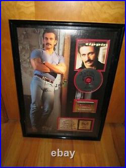 NICE! ORIGINAL Aaron Tippin RECORD AWARD framed country music non RIAA gold