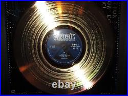 NICE! ORIGINAL XZIBIT Gold Record Award RIAA hip hop rap R&B