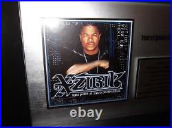 NICE! ORIGINAL XZIBIT Gold Record Award RIAA hip hop rap R&B