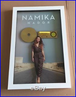 Namika Gold Award Nador (goldene Schallplatte) Lieblingsmensch 2017