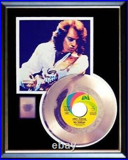 Neil Diamond Gold Record Sweet Caroline 45 RPM Rare Non Riaa Award Rare