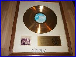 Neil Diamond Rare Riaa White Matte 1971 Gold Record Award Stones I Am I Said