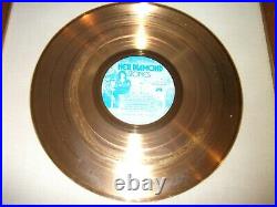 Neil Diamond Rare Riaa White Matte 1971 Gold Record Award Stones I Am I Said