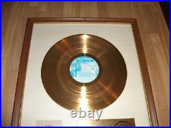 Neil Diamond Rare Riaa White Matte 1971 Gold Record Award Stones I Am I Said