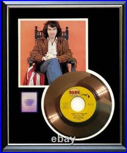 Neil Diamond Thank The Lord For The Night Time Gold Record Rare Non Riaa Award
