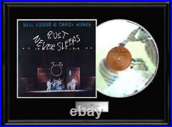 Neil Young Rust Never Sleeps White Gold Platinum Record Non Riaa Award Rare