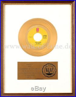 O´jays Gold Record Award Single Riaa White Matte Love Train