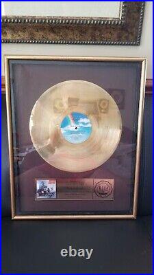 Oak Ridge Boys Christmas Riaa Gold Record Award Presented To Hank Williams
